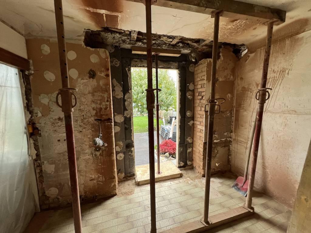 ouvrir mur porteur démolition